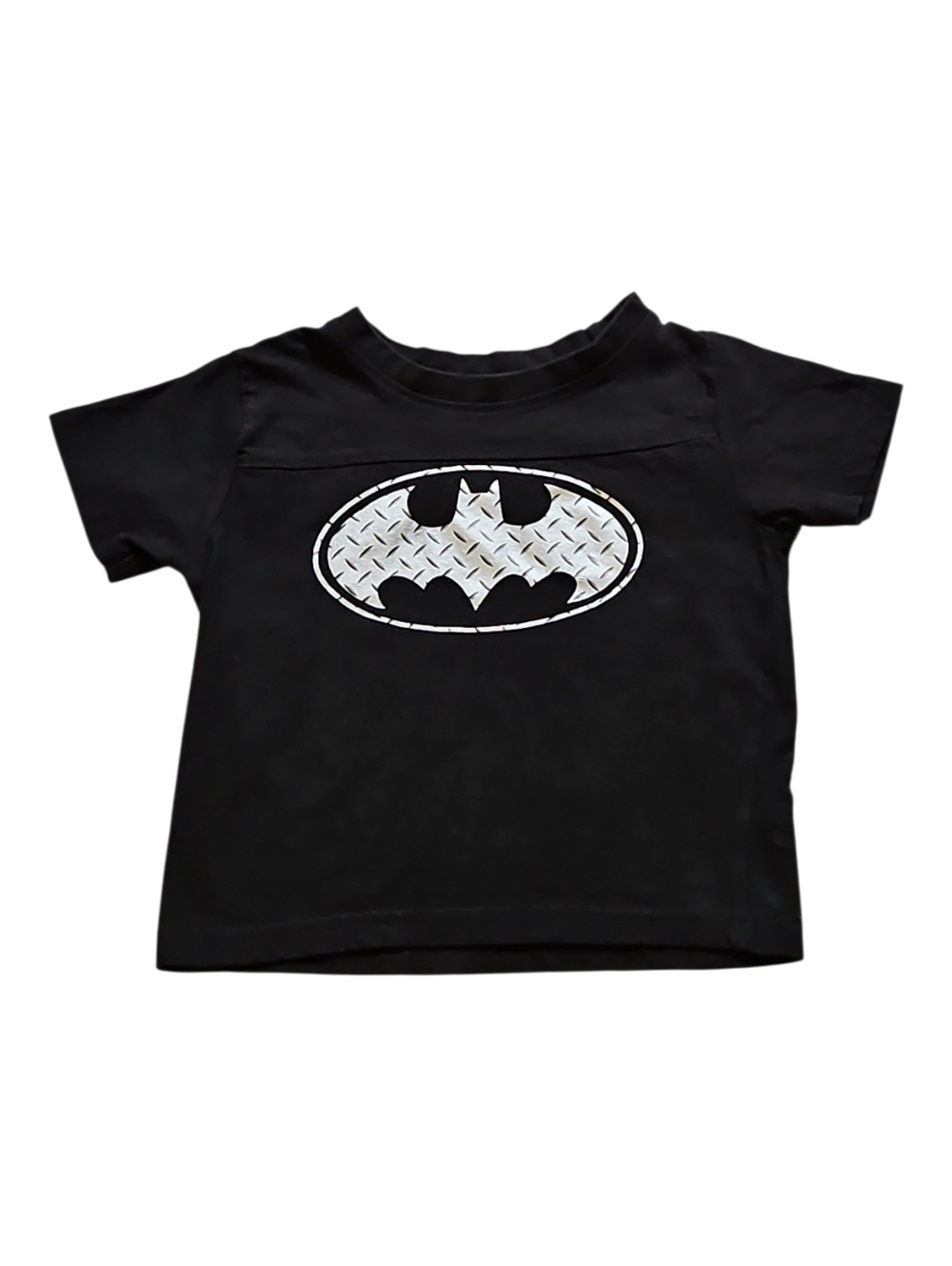 Batman DC Comics T-shirt Short Sleeve Black Shirt Baby Toddler 2T